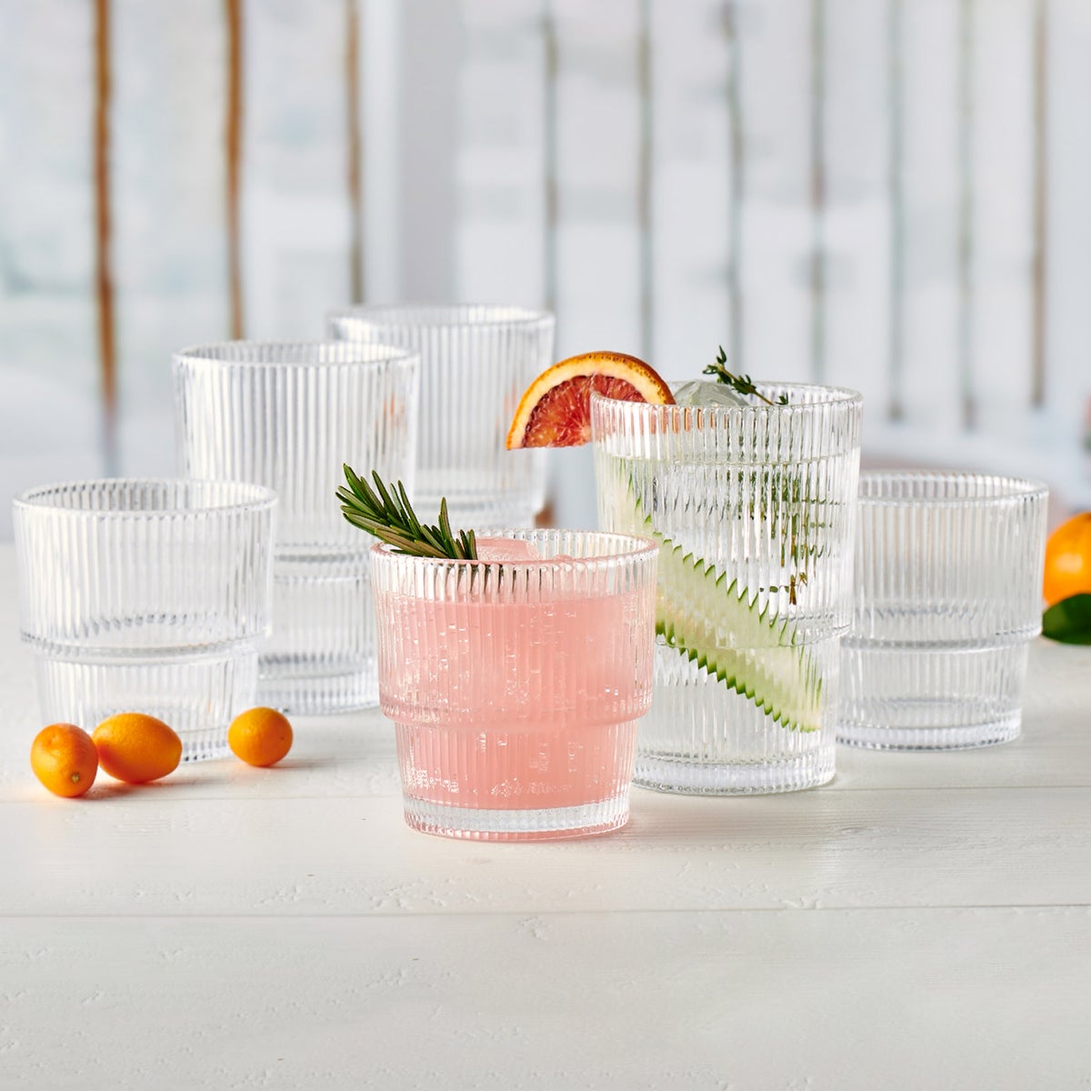 Anchor Hocking 16-piece Stackable Drinkware Set