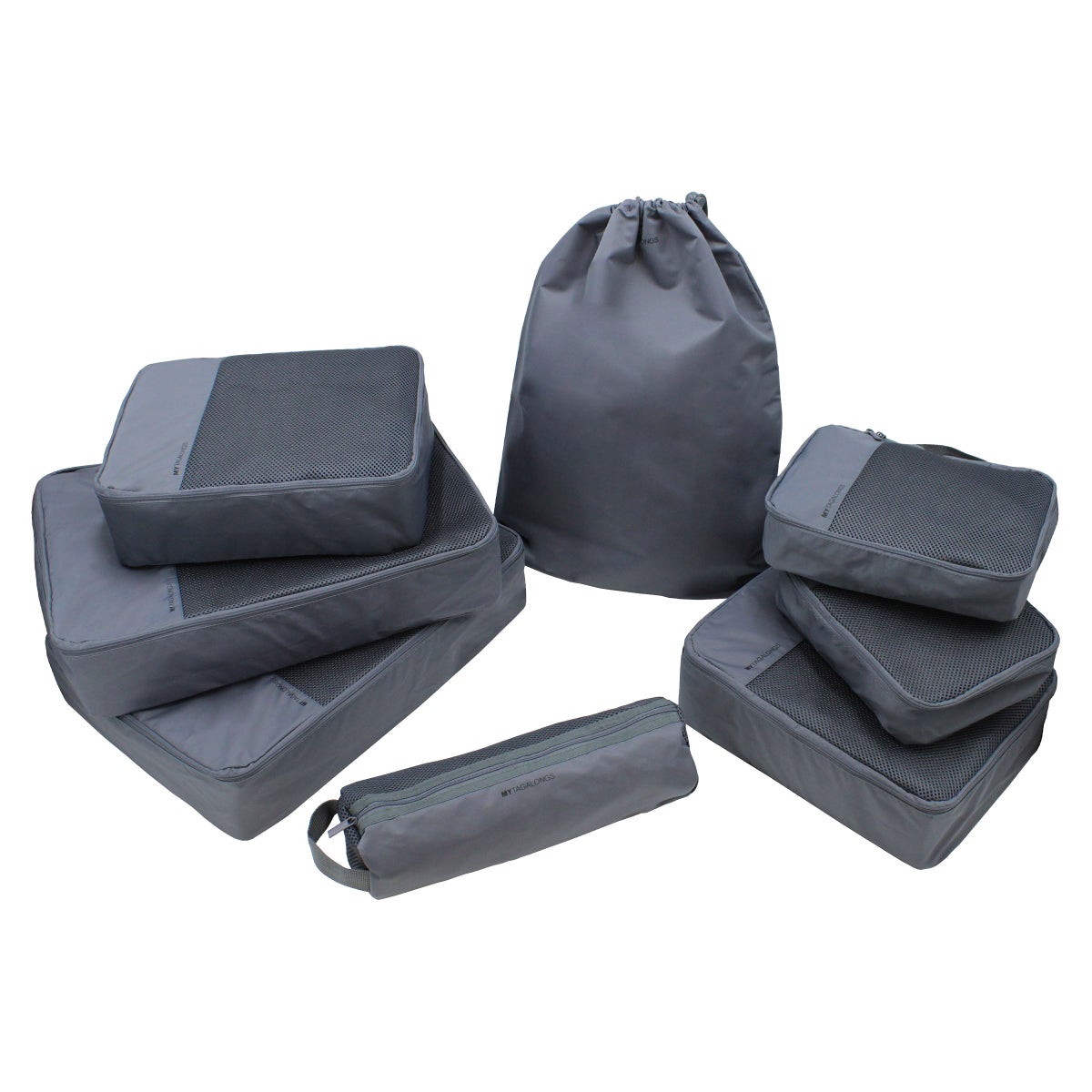 MYTAGALONGS Packing Cubes, 8-pack