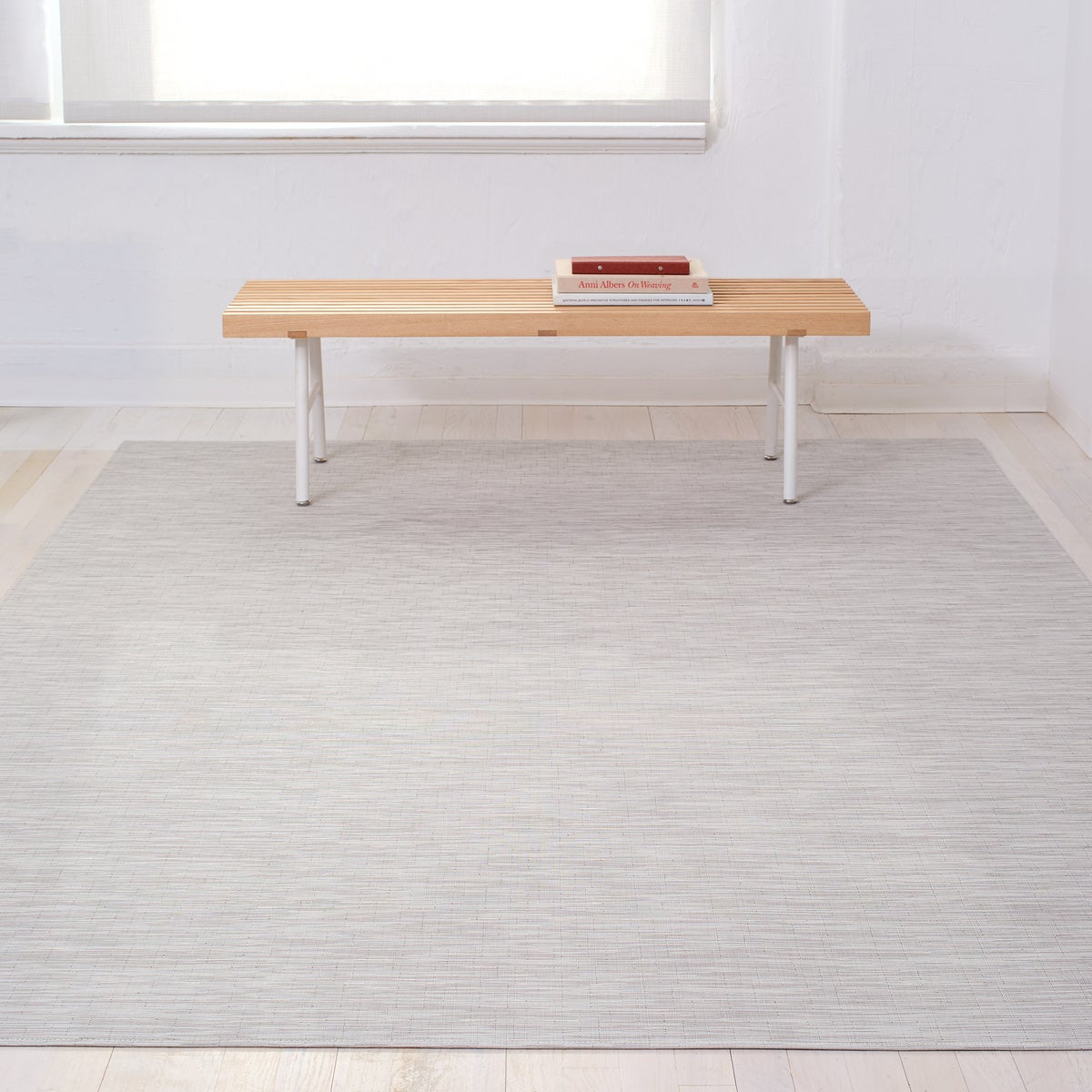 Chilewich Indoor/Outdoor Woven Willow Rug, 6' x 8' 10”