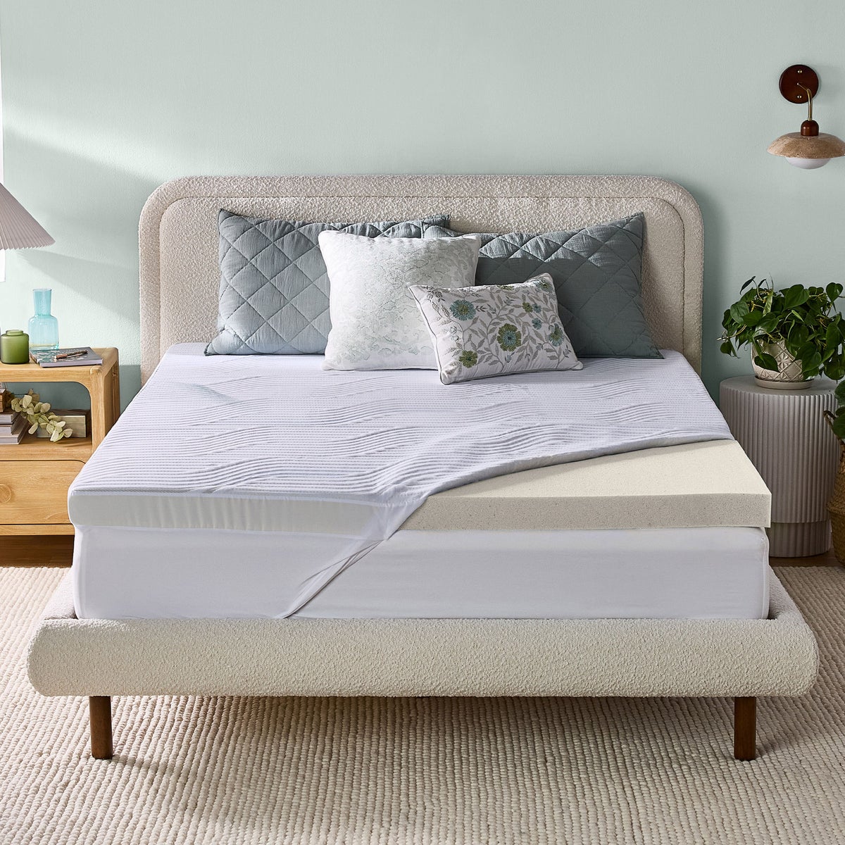 Novaform SoFresh Plus Gel Memory Foam Mattress Topper Twin XL