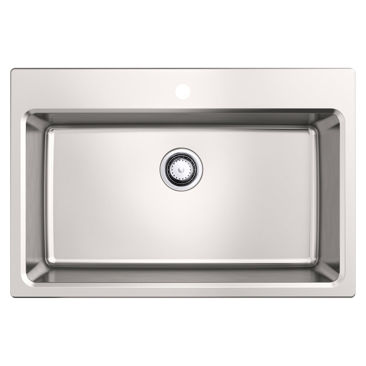 NEW - Kohler Provo 33" Dual Mount Single-bowl Workstation Kitchen Sink Kit