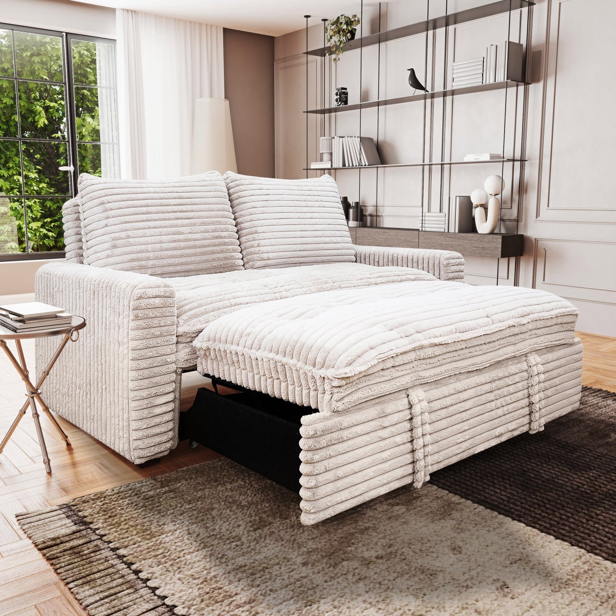 Stearns & Foster Johanna Convertible Sleeper Sofa