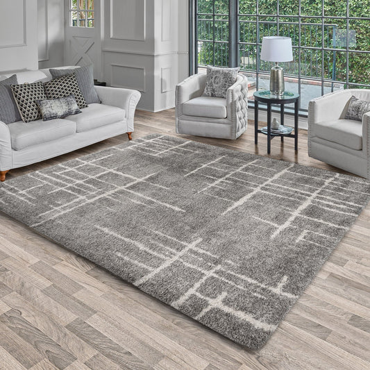 Thomasville Marketplace Luxury Shag Rug Collection, Meara, 6’6” x 9’6”