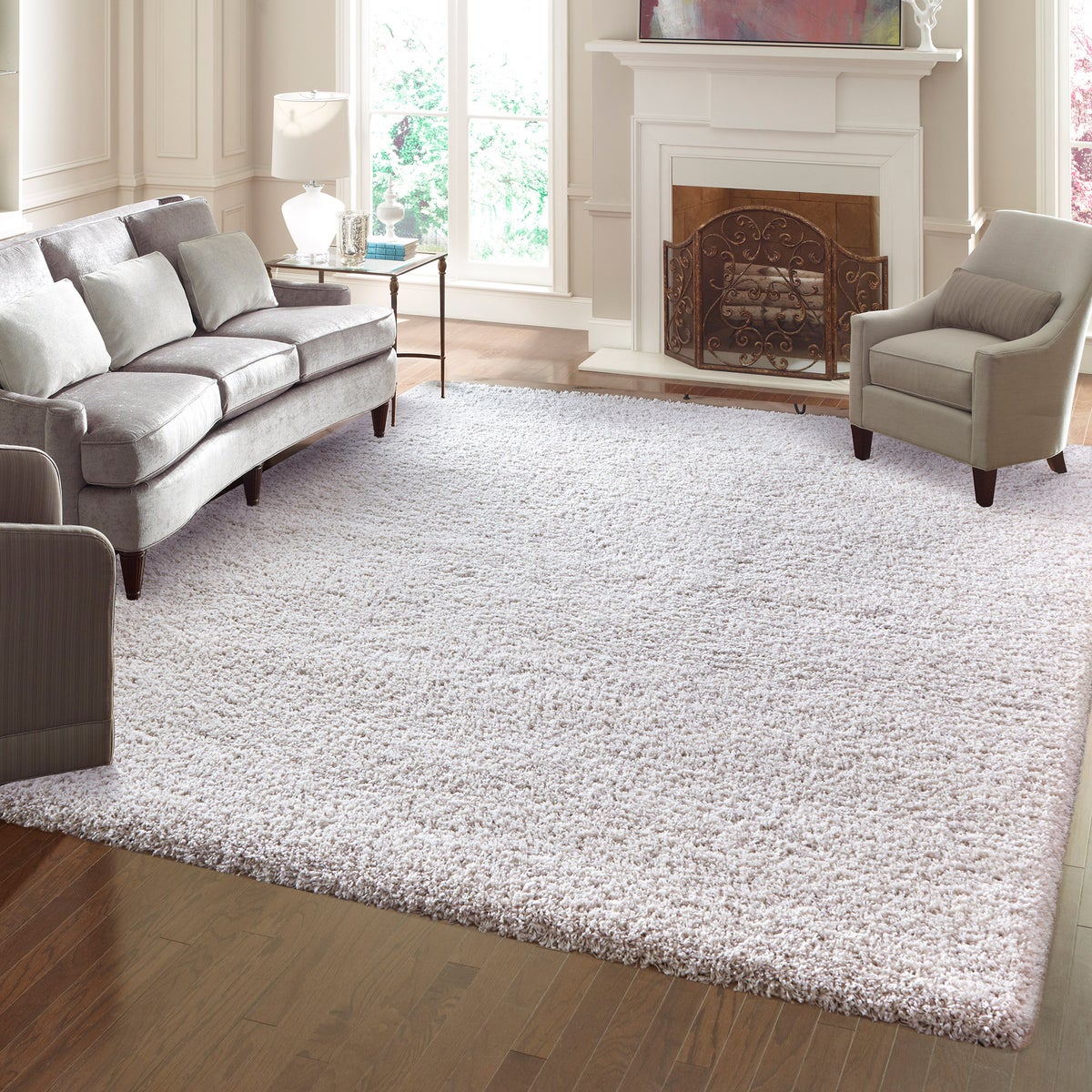 Thomasville Marketplace Luxury Shag Rug Collection, 5’3” x 7’5”
