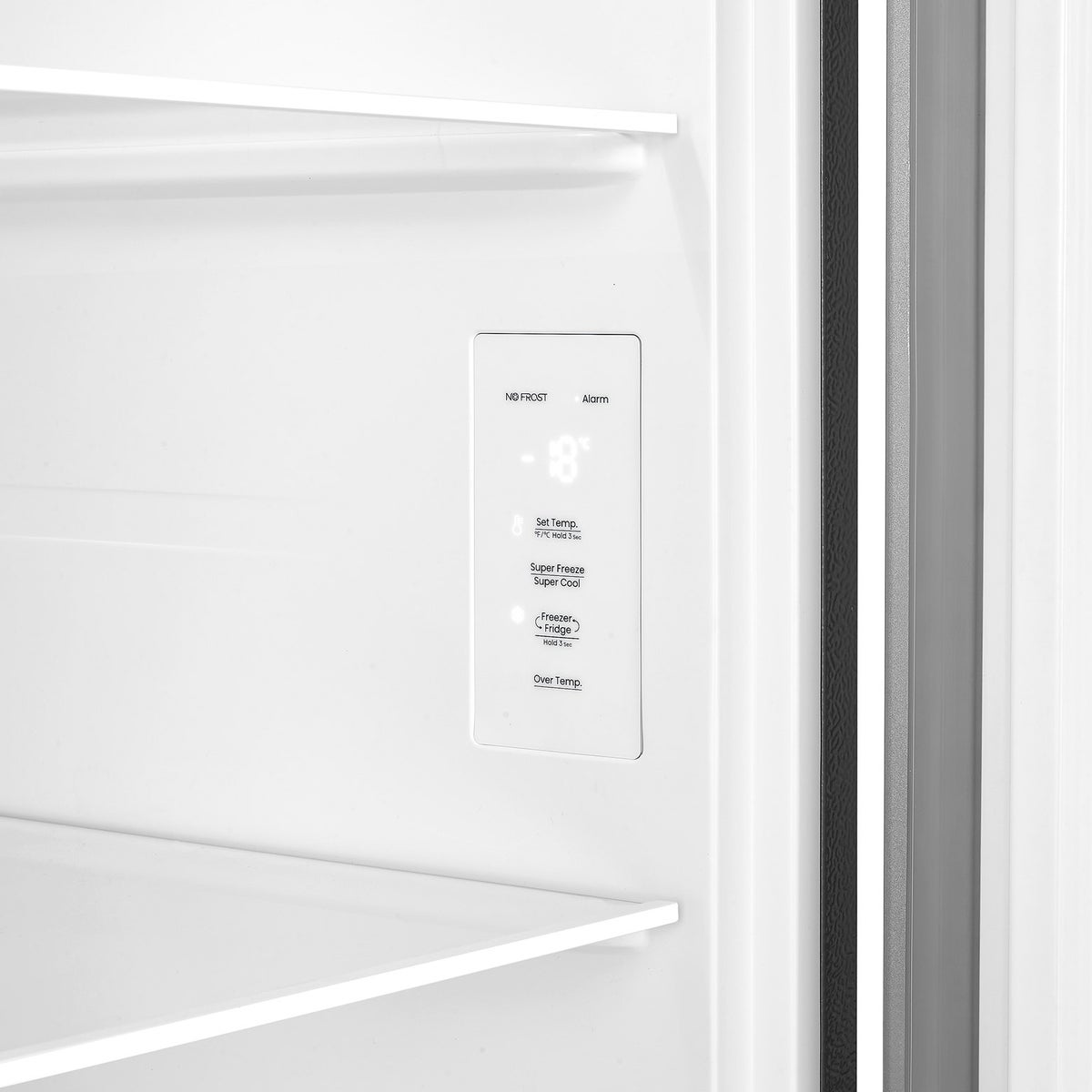 DAMAGED - Hisense 10.2 cu. ft. Garage Ready Frost Free Convertible Upright Freezer with Seal Break Handle