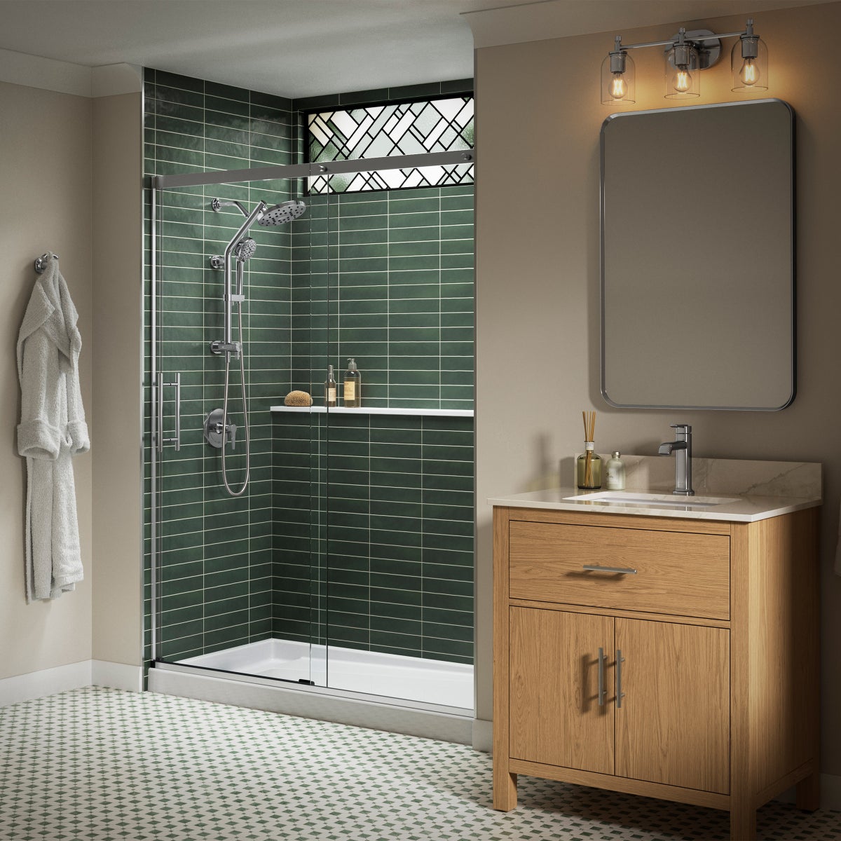 NEW - Kohler HydroRail 3-in-1 Multifunction Shower Head and Column Kit