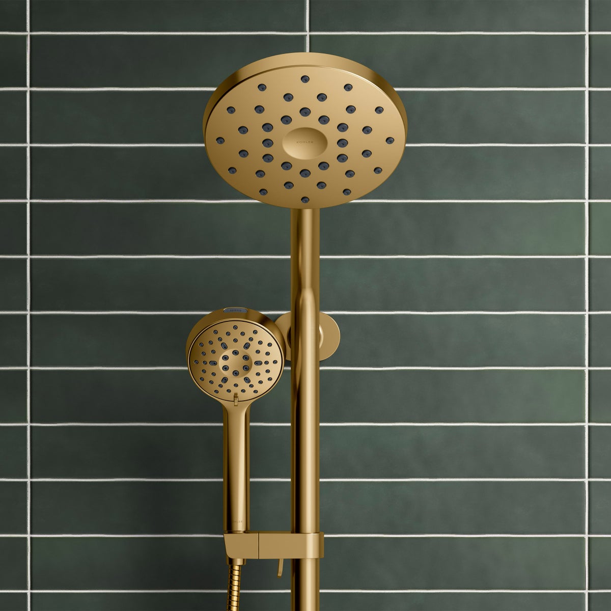 Kohler HydroRail 3-in-1 Multifunction Shower Head and Column Kit