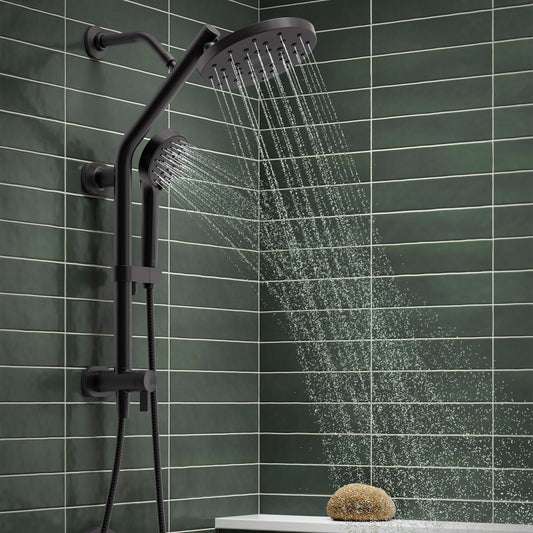 *NEW* Kohler HydroRail 3-in-1 Multifunction Showerhead and Column Kit, Matte Black