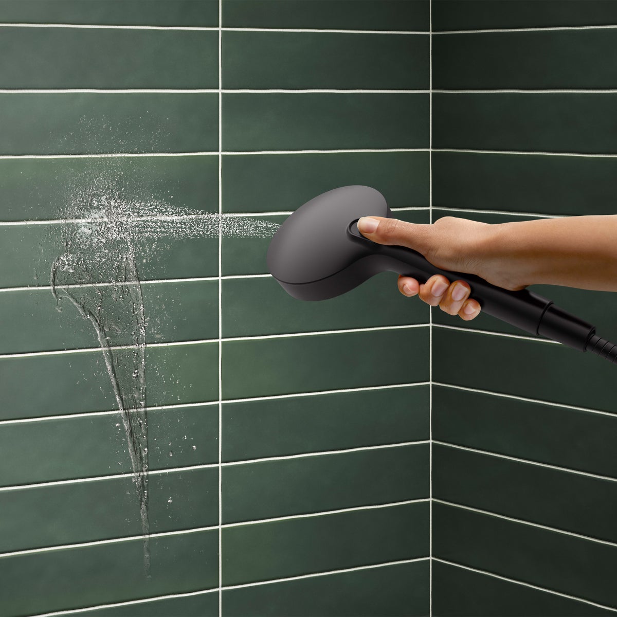 Kohler HydroRail 3-in-1 Multifunction Showerhead and Column Kit, Matte Black