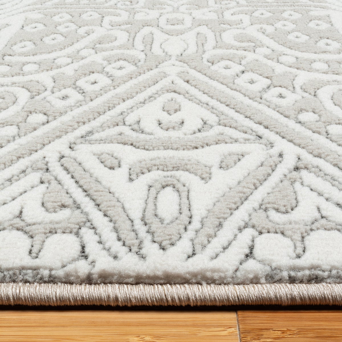 Helios Area Rug Collection, Hayley Gray, Rug Size: 8 ft. 8 in. x 13 ft.
