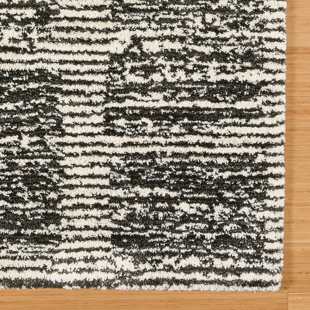 Foxwood Cozy Area Rug Collection, Alva Cream Charcoal 9x13