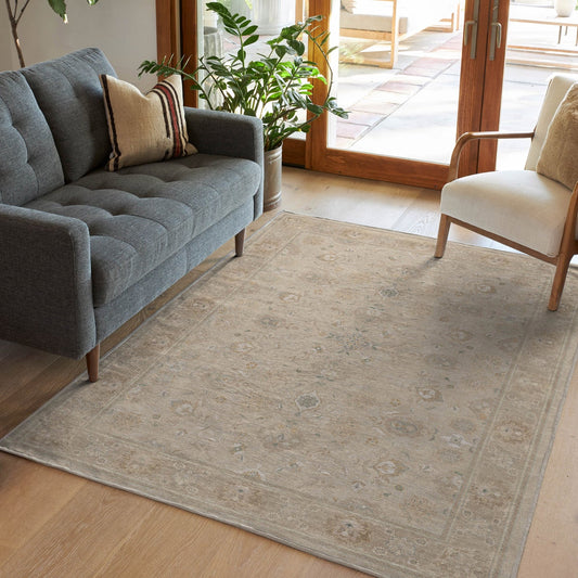 Ruggable Flatwoven Washable Odette Rug, 5’ x  7’