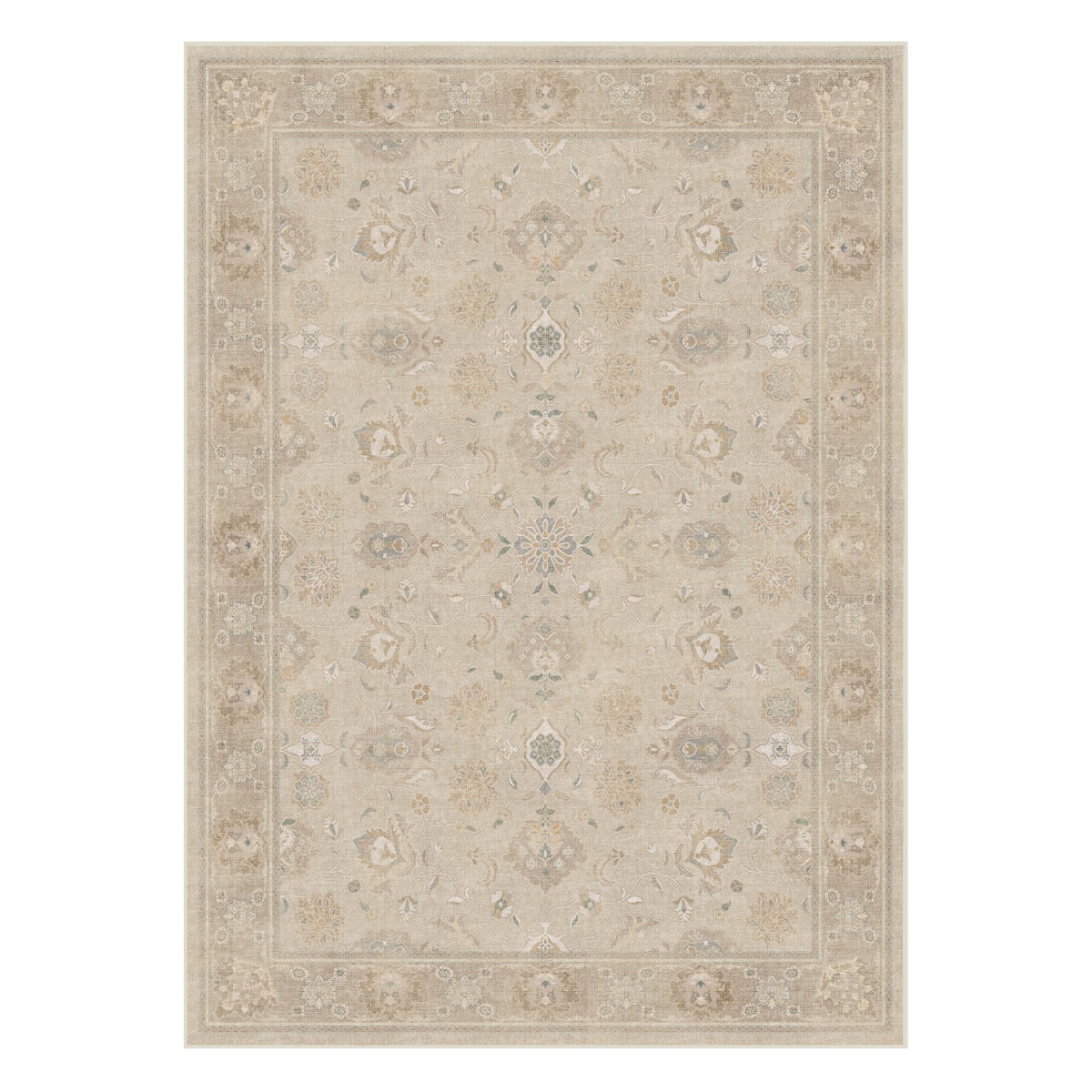 Ruggable Flatwoven Washable Odette Rug, 5’ x  7’