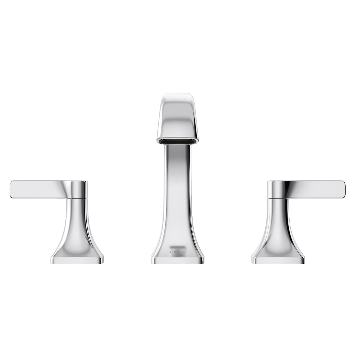 Kohler Riverly Chrome Widespread Bathroom Sink Faucet