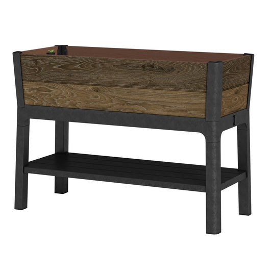 NEW - Walnut Elevated Garden Bed