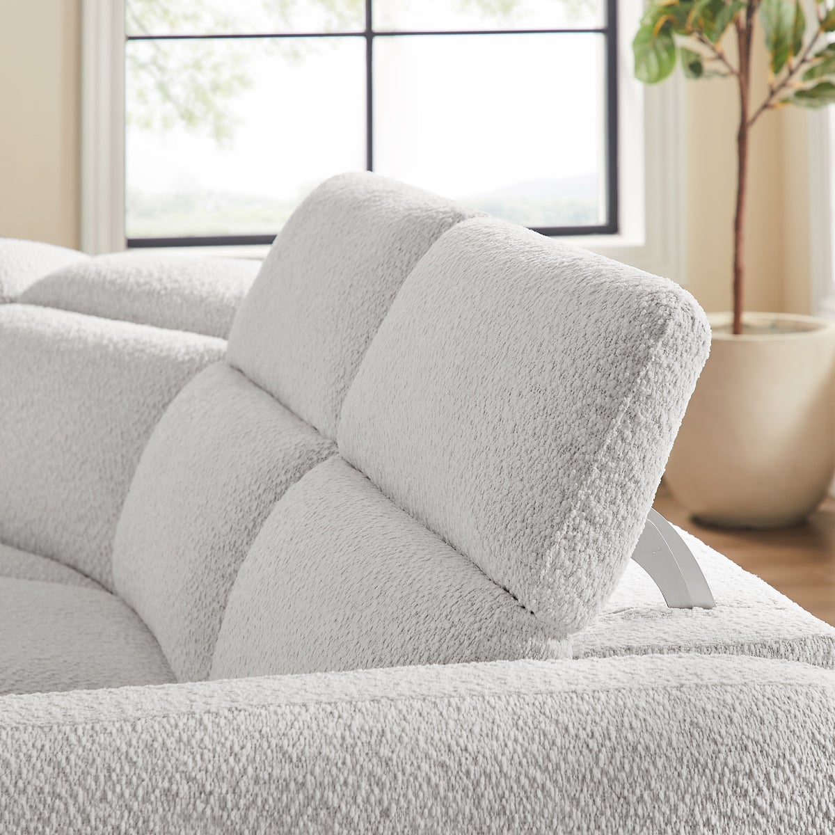 Monroe 6-piece Fabric Power Reclining Sectional with Power Headrests