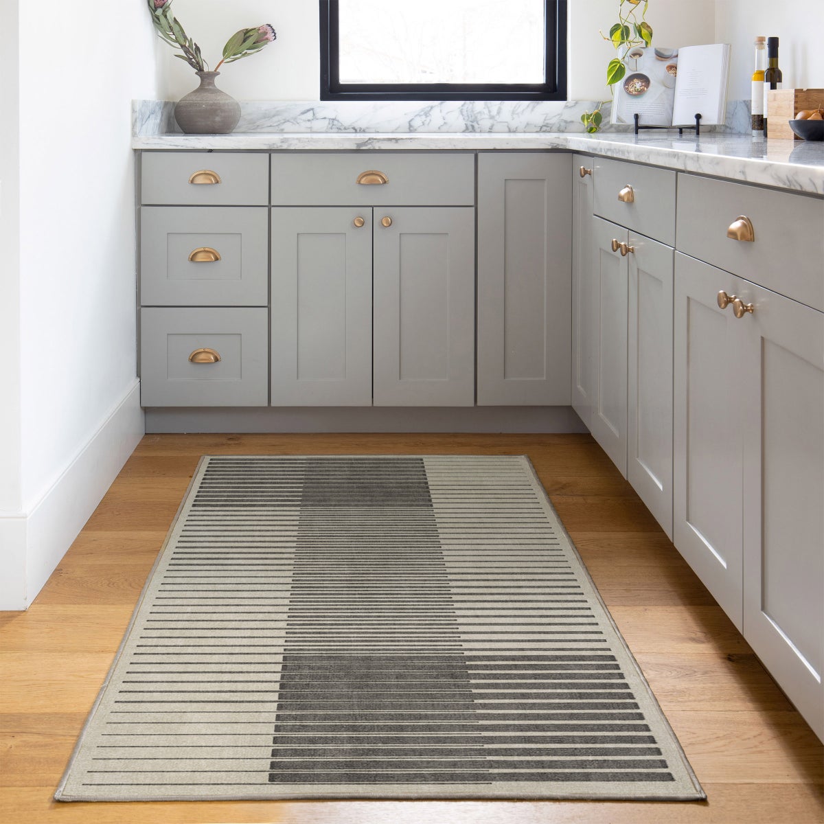 Ruggable Flatwoven Washable Gradasi Rug, 3’ x 5’