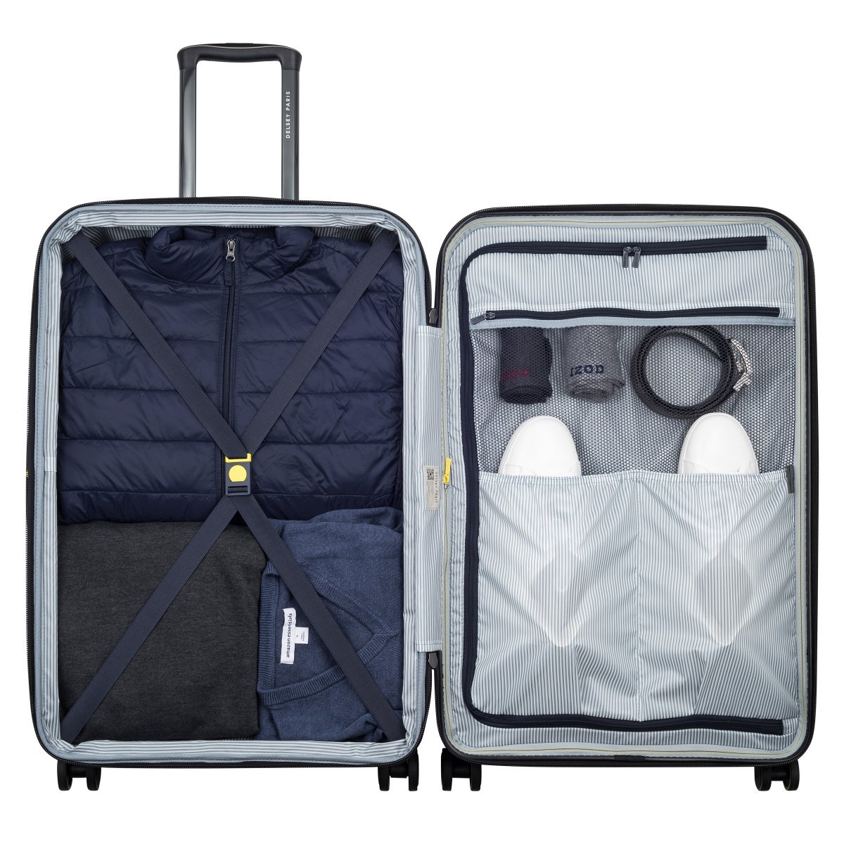 Delsey Paris Black 2-piece Hardside Luggage Set
