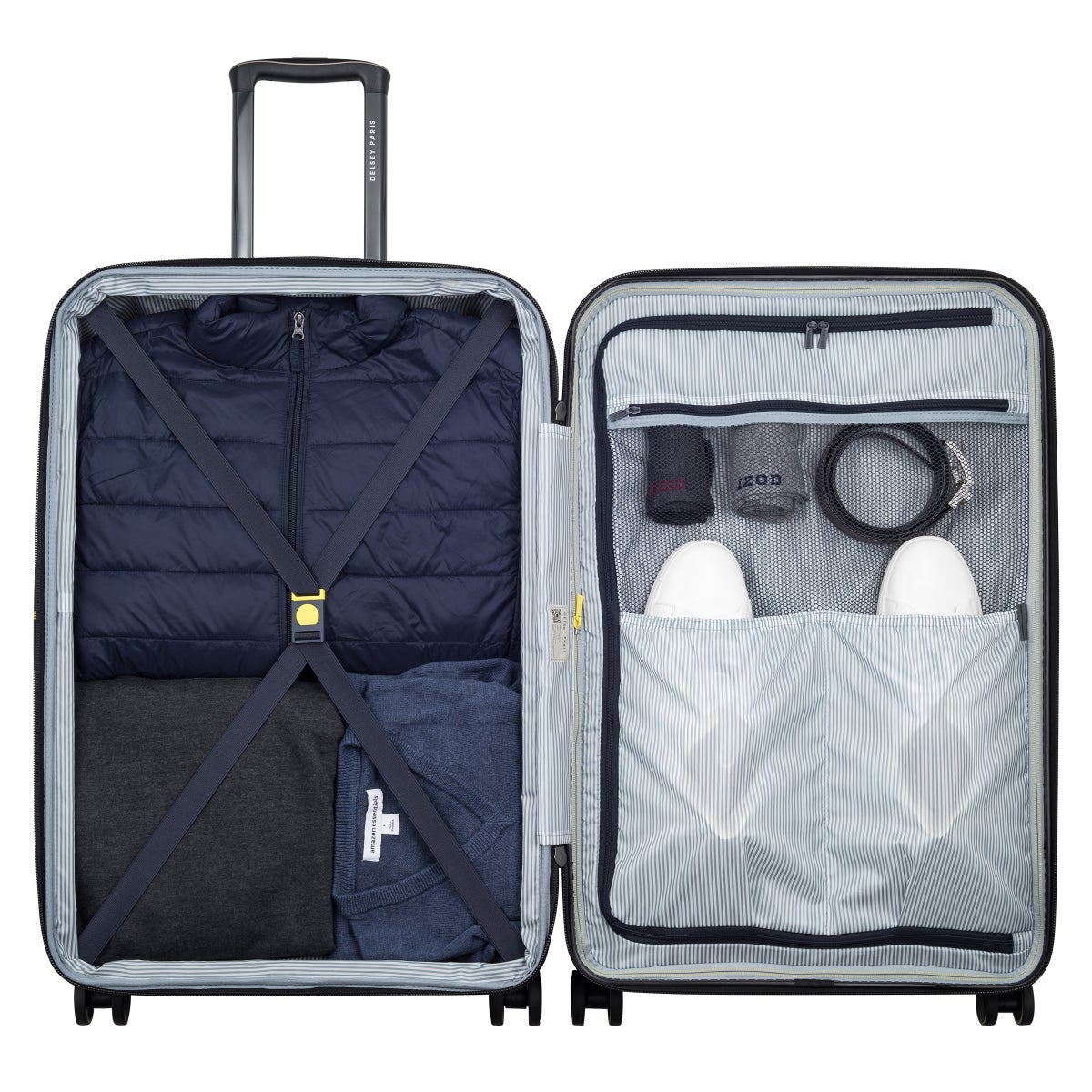 NEW - Delsey Paris 2-piece Hardside Luggage Set