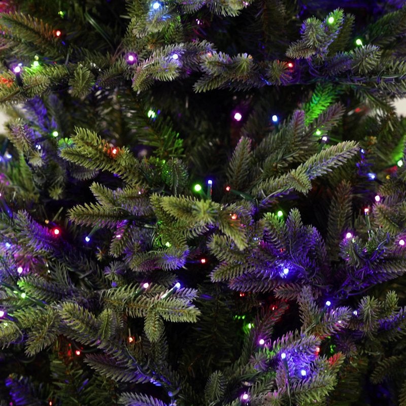 7.5' Pre-lit Radiant Micro LED with Twinkle Artificial Christmas Tree