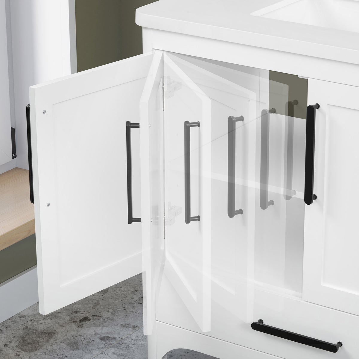 NEW - OVE Decors 36" Adrian Bath Vanity in Pure White