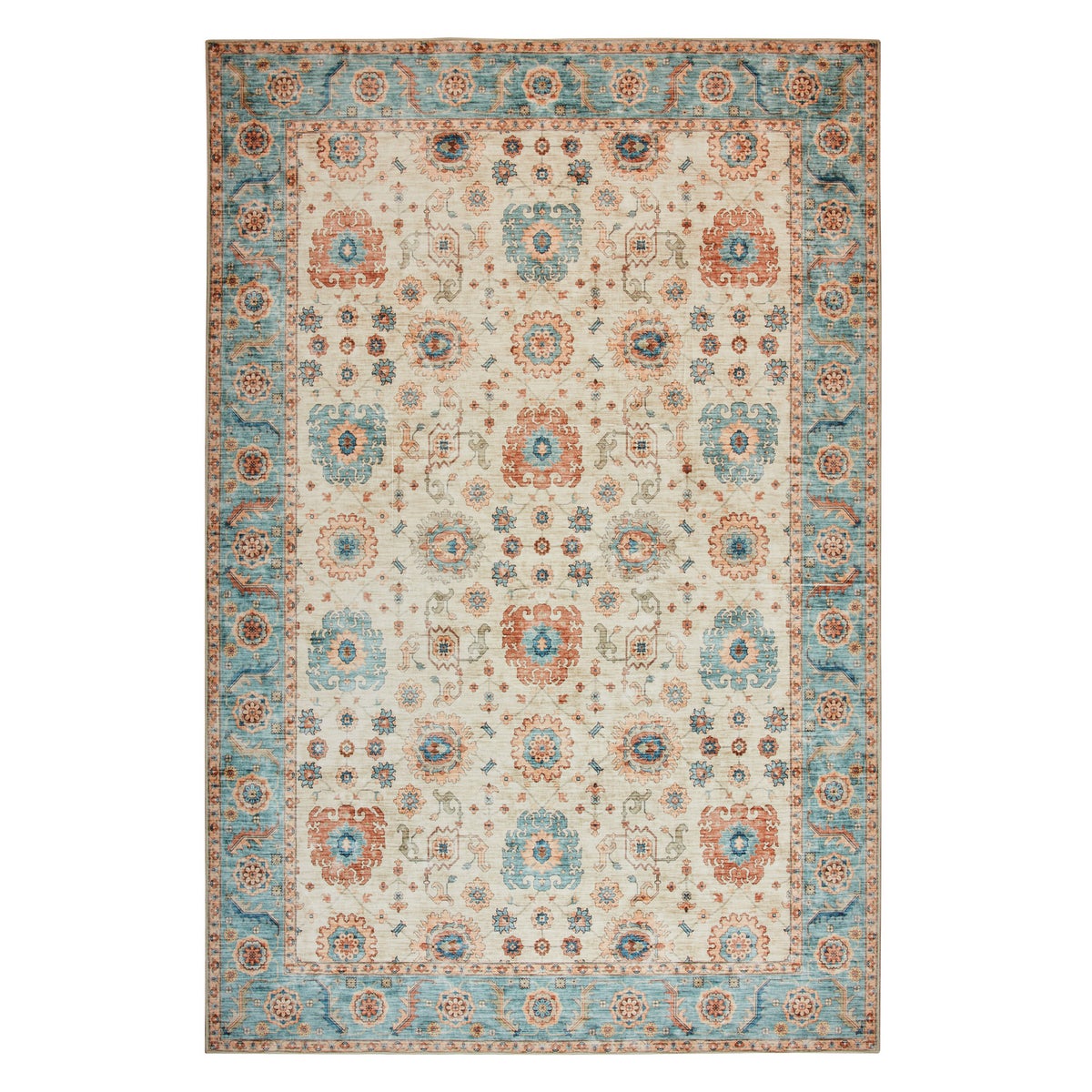Wyatt & Ash Washable Indoor Area Rug, Dalileh 7'10" x 10'
