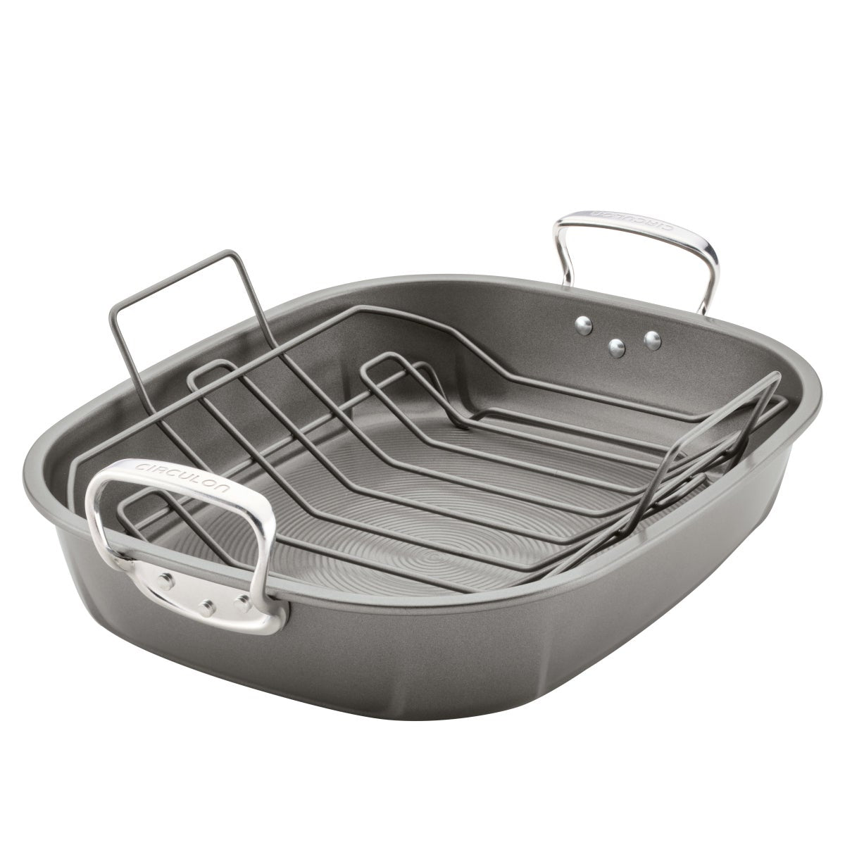 NEW - Circulon Nonstick Oval Roaster with Rack