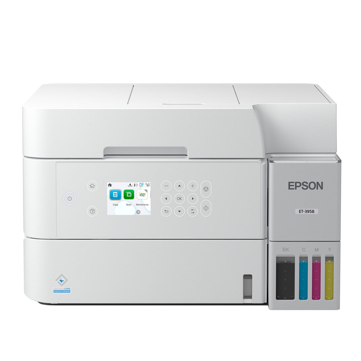 Epson EcoTank ET-3958 Wireless All-in-One Color Supertank Printer, White