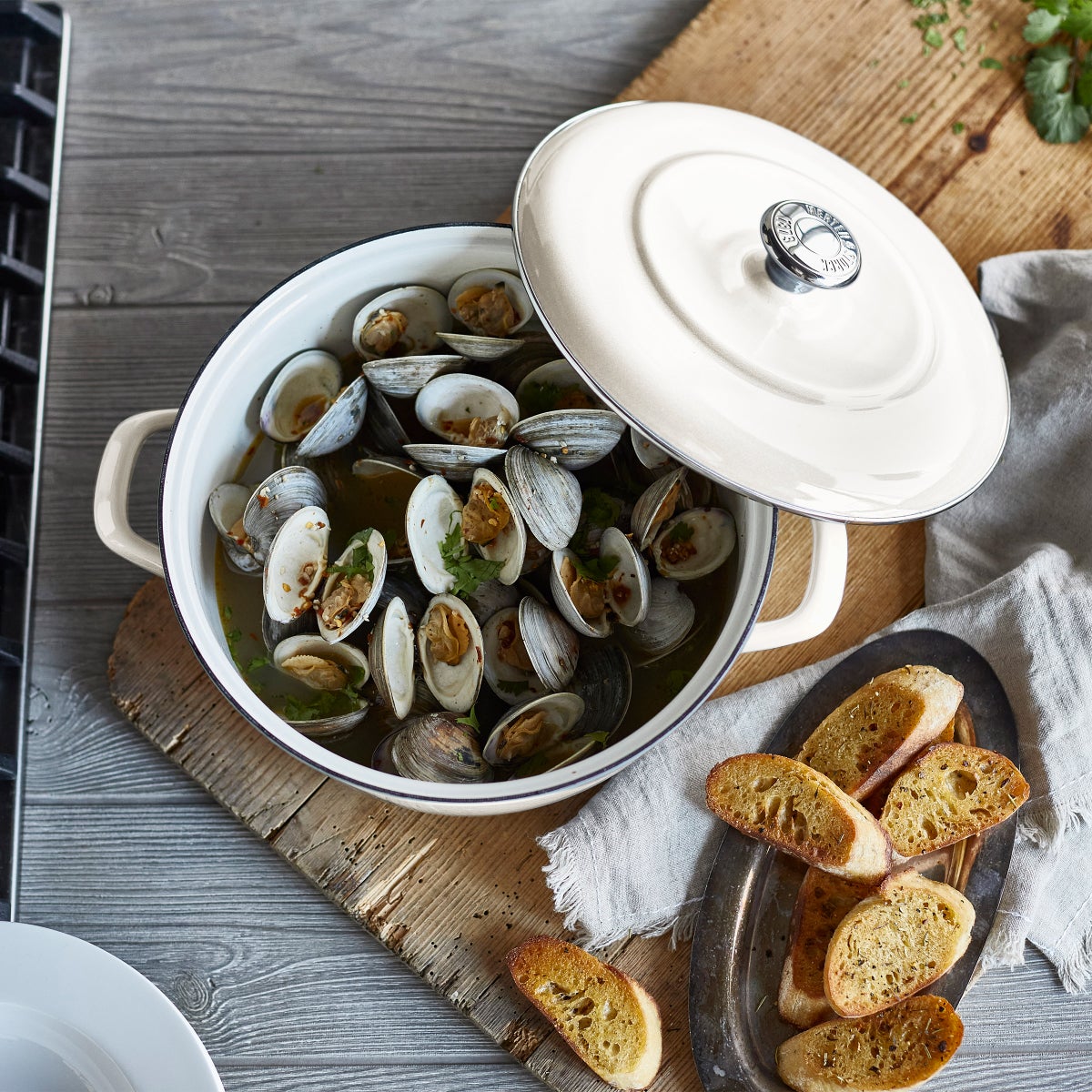 Merten & Storck 5.3-Quart Dutch Oven with Lid, 3.7-Quart Braiser with Lid, 2-pack