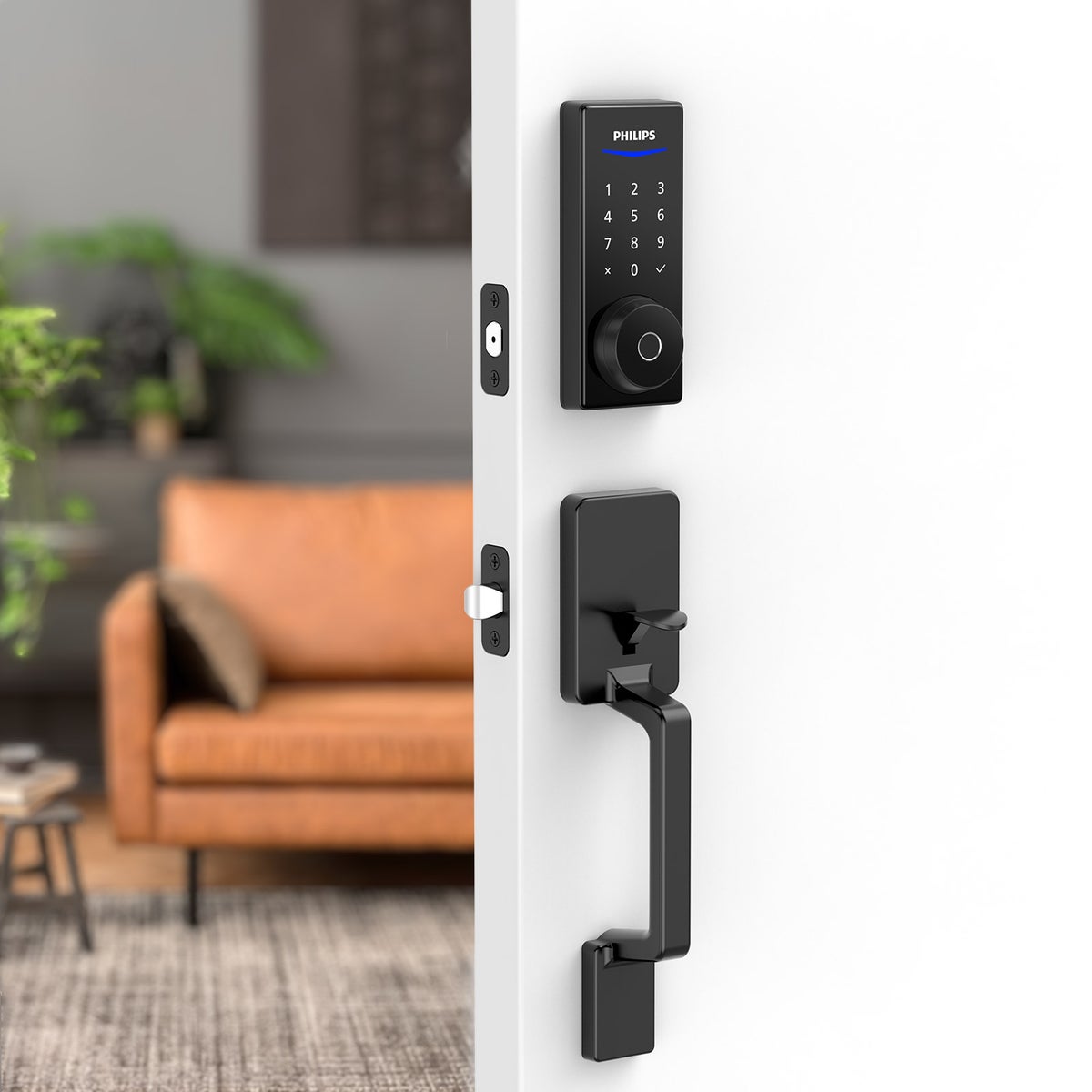 Philips 1000 Series Electronic Deadbolt Lock and Handle Set