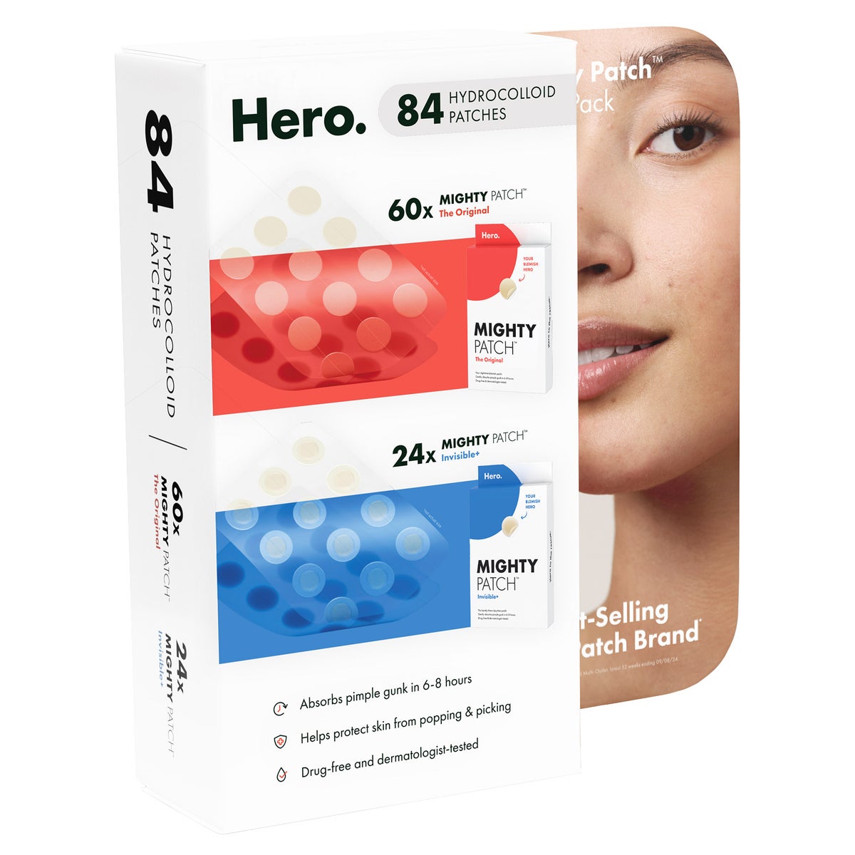 NEW - Hero Mighty Patch 84 Total Patches