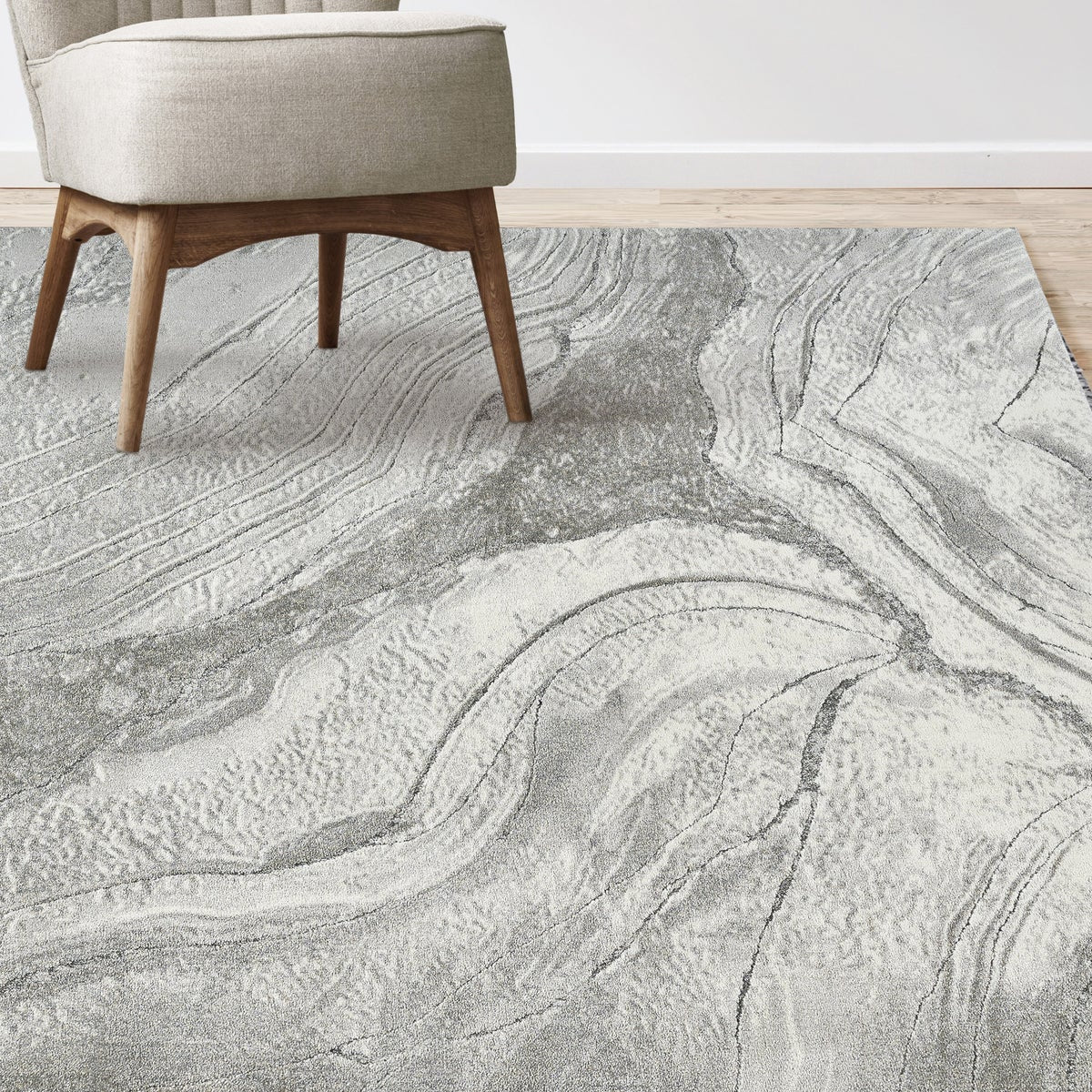 Icon Area Rug Collection, Atoll, Rug Size: 5 ft. 3 in. by 7 ft.