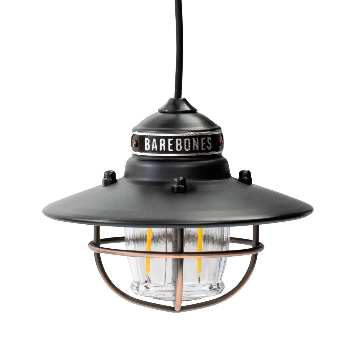 Barebones Edison Pendant String Lights, Bronze