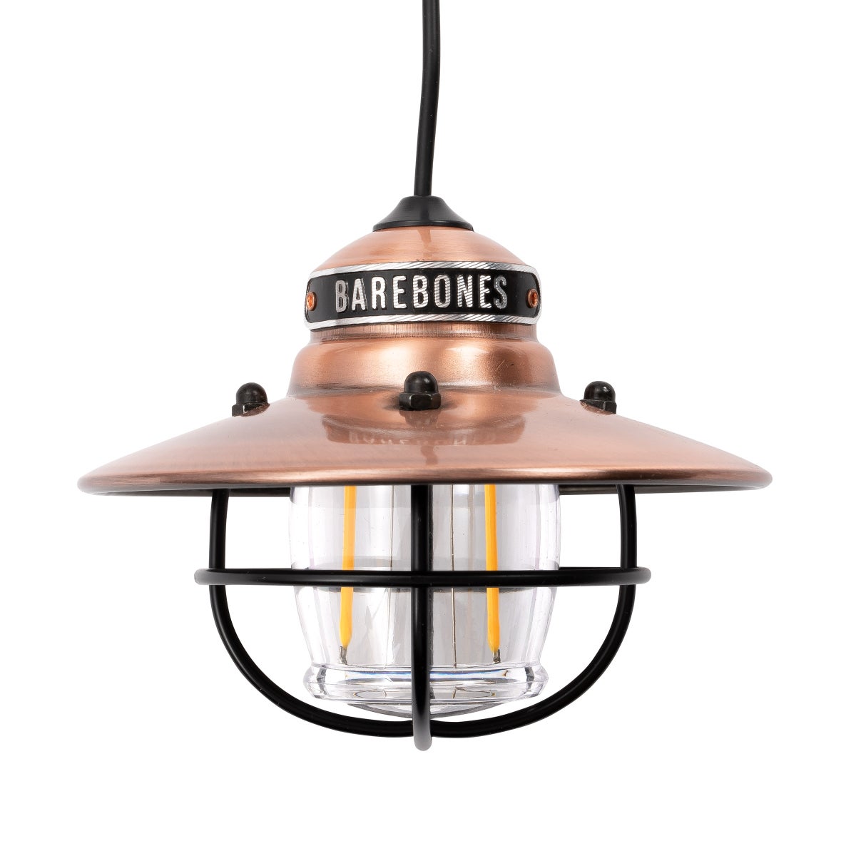 Barebones Edison Pendant String Lights, Copper