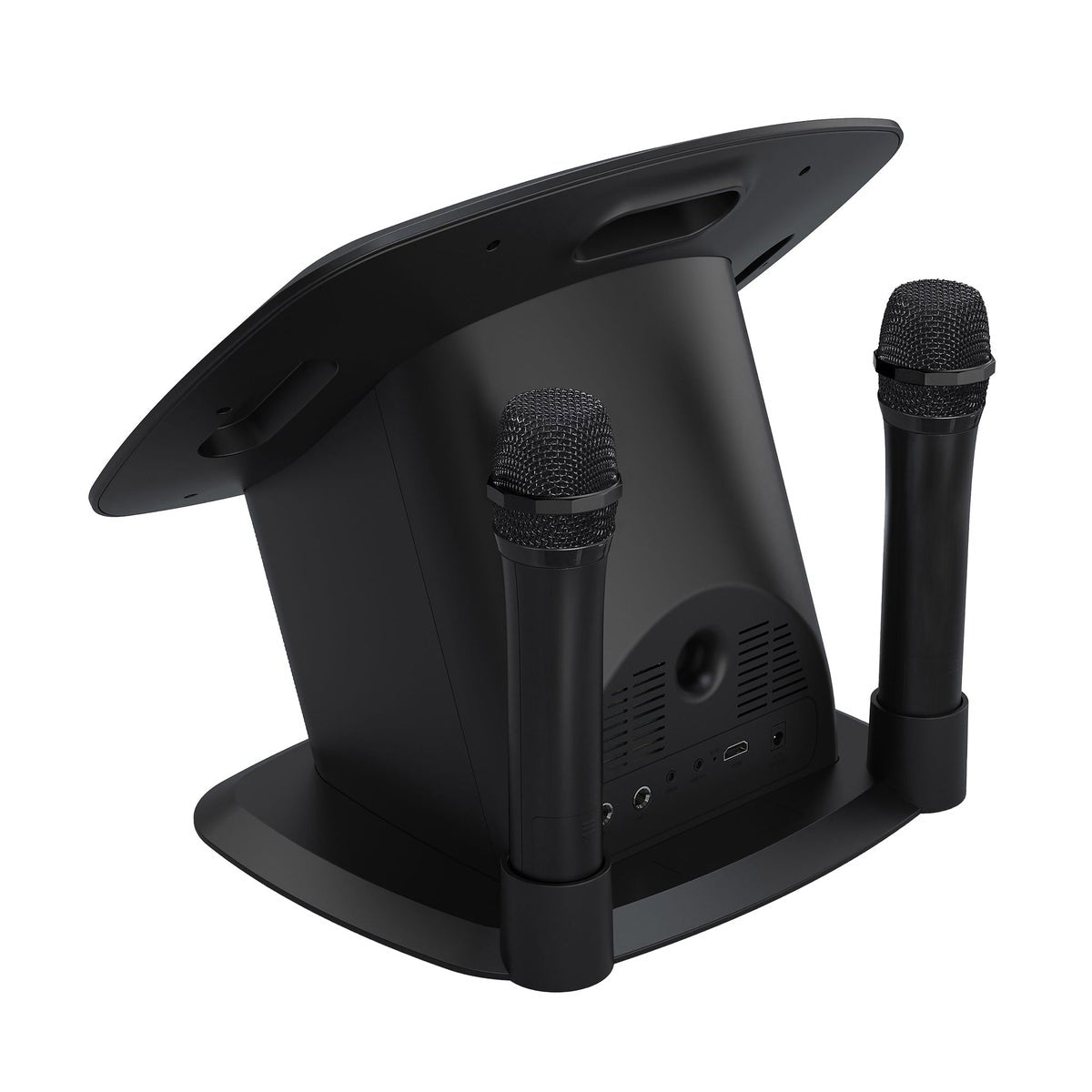 Singing Machine Ultimate Karaoke Party System with Vocal Removal & Charging Mics