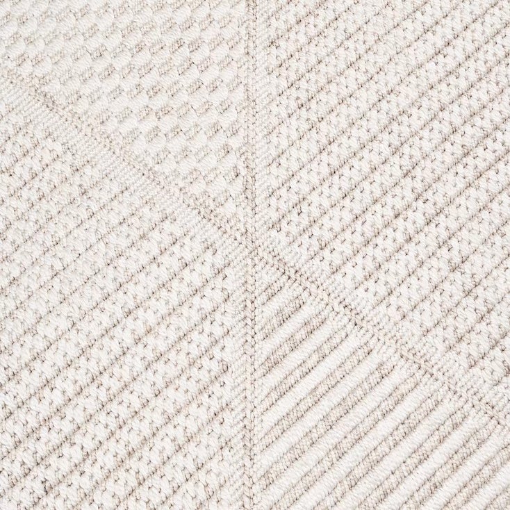 Serenity Area Rug Collection, Rassa Cream, Rug Size: 6 ft. 6 in. by 9 ft.