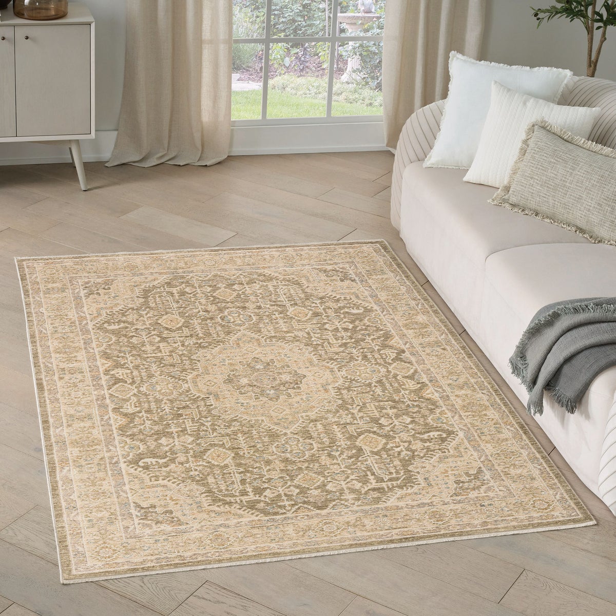 Nourison Florentine Area Rug Collection, Pazzi,  5 ft. 3 in. x 7 ft. 8 in.