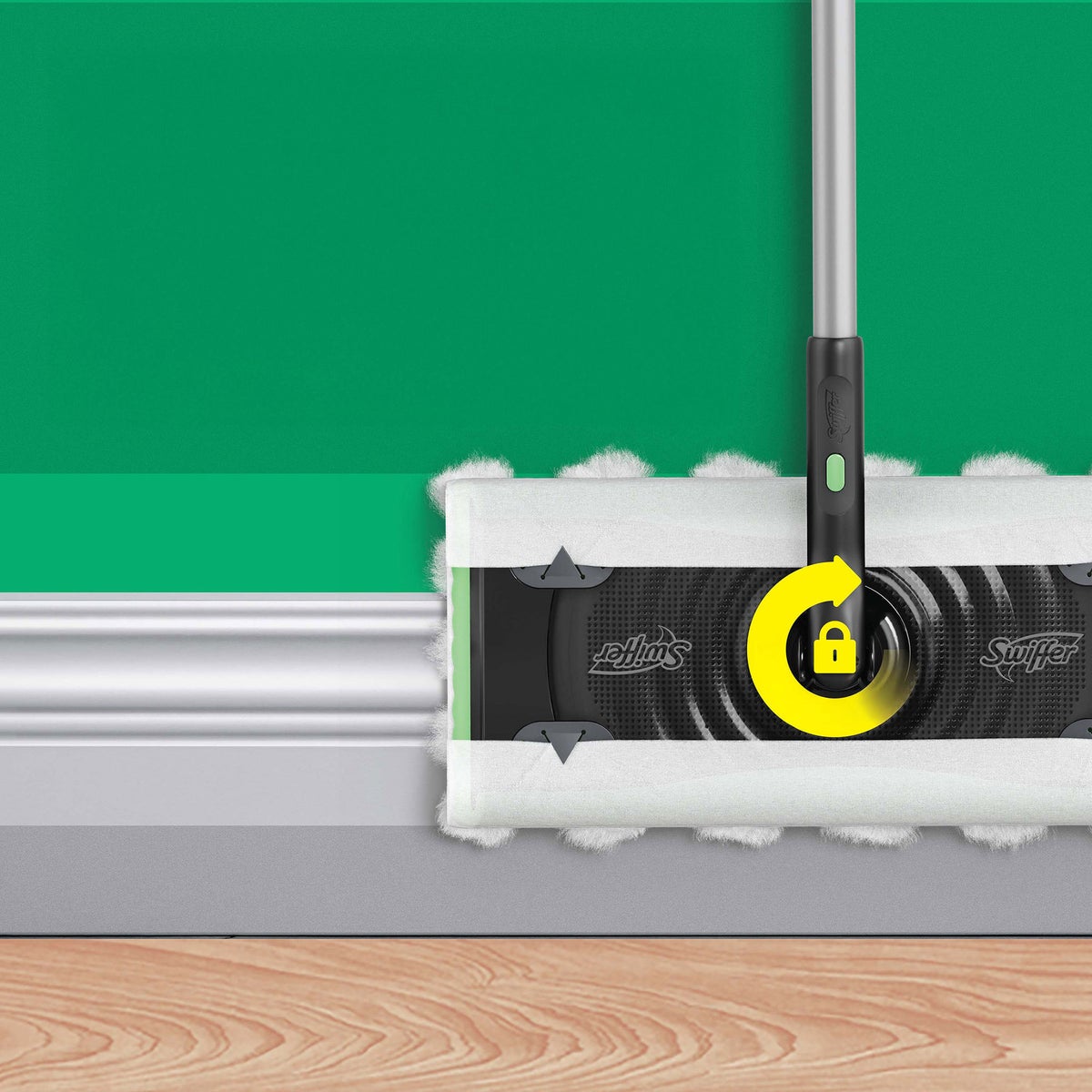 Swiffer Sweep + Mop Deluxe Sweeping Kit, 1 Sweeper + 30 Refills