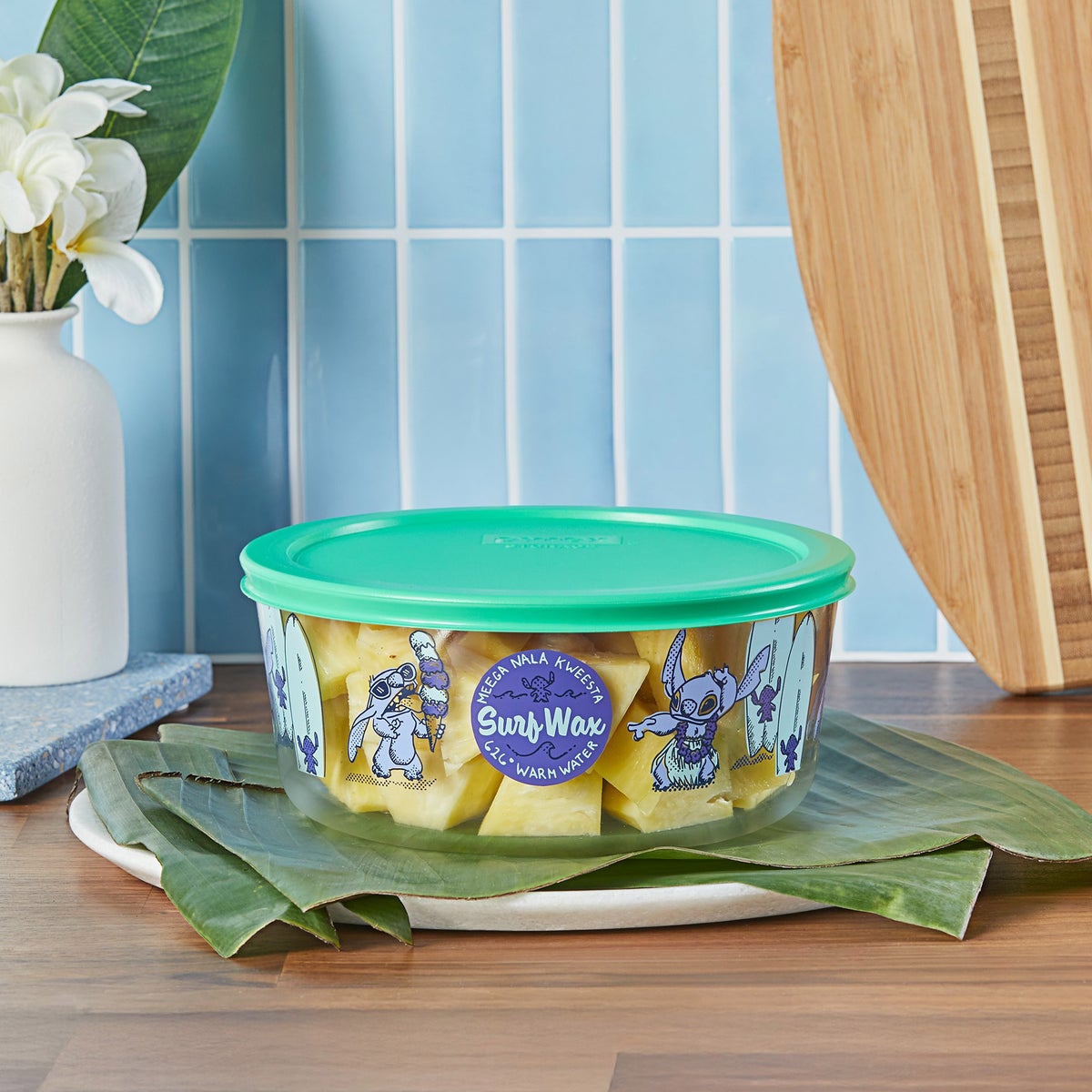 Pyrex 8-piece Decorated Glass Food Storage Set
