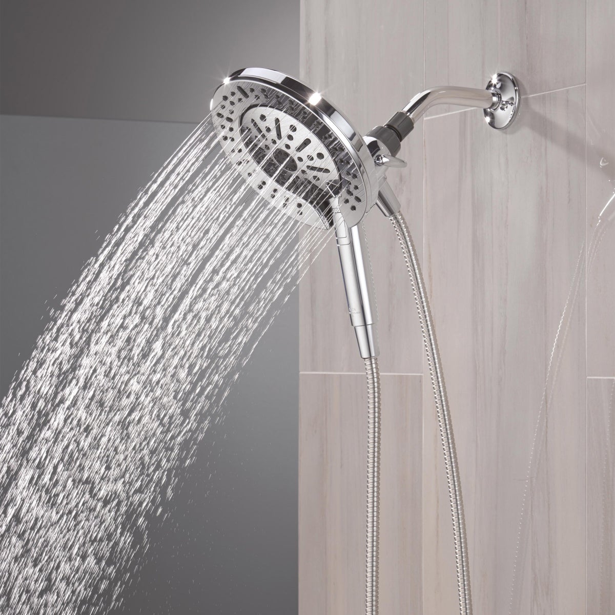 NEW - Delta 6-setting In2ition Hand Shower With ProClean, Chrome