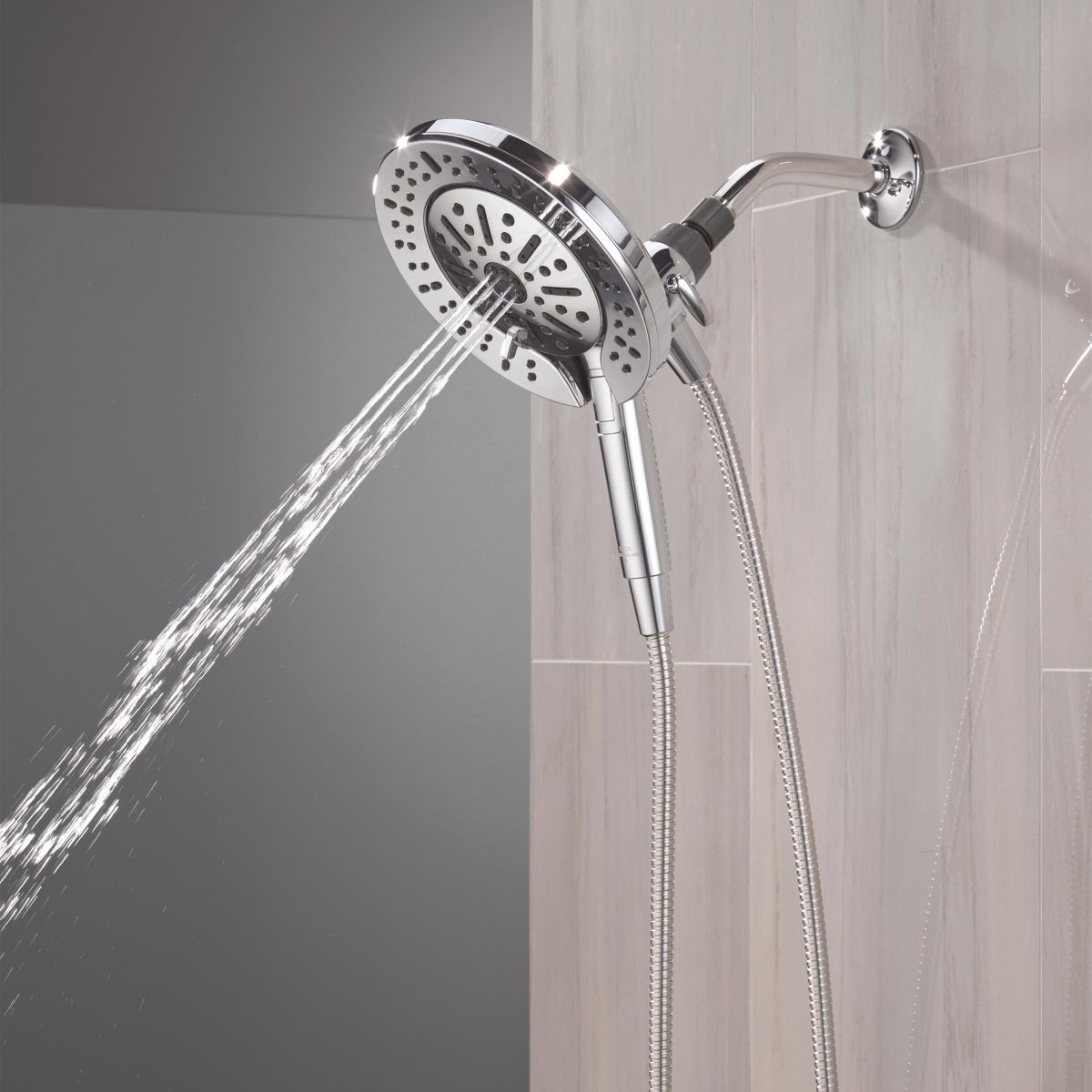 NEW - Delta 6-setting In2ition Hand Shower With ProClean, Chrome