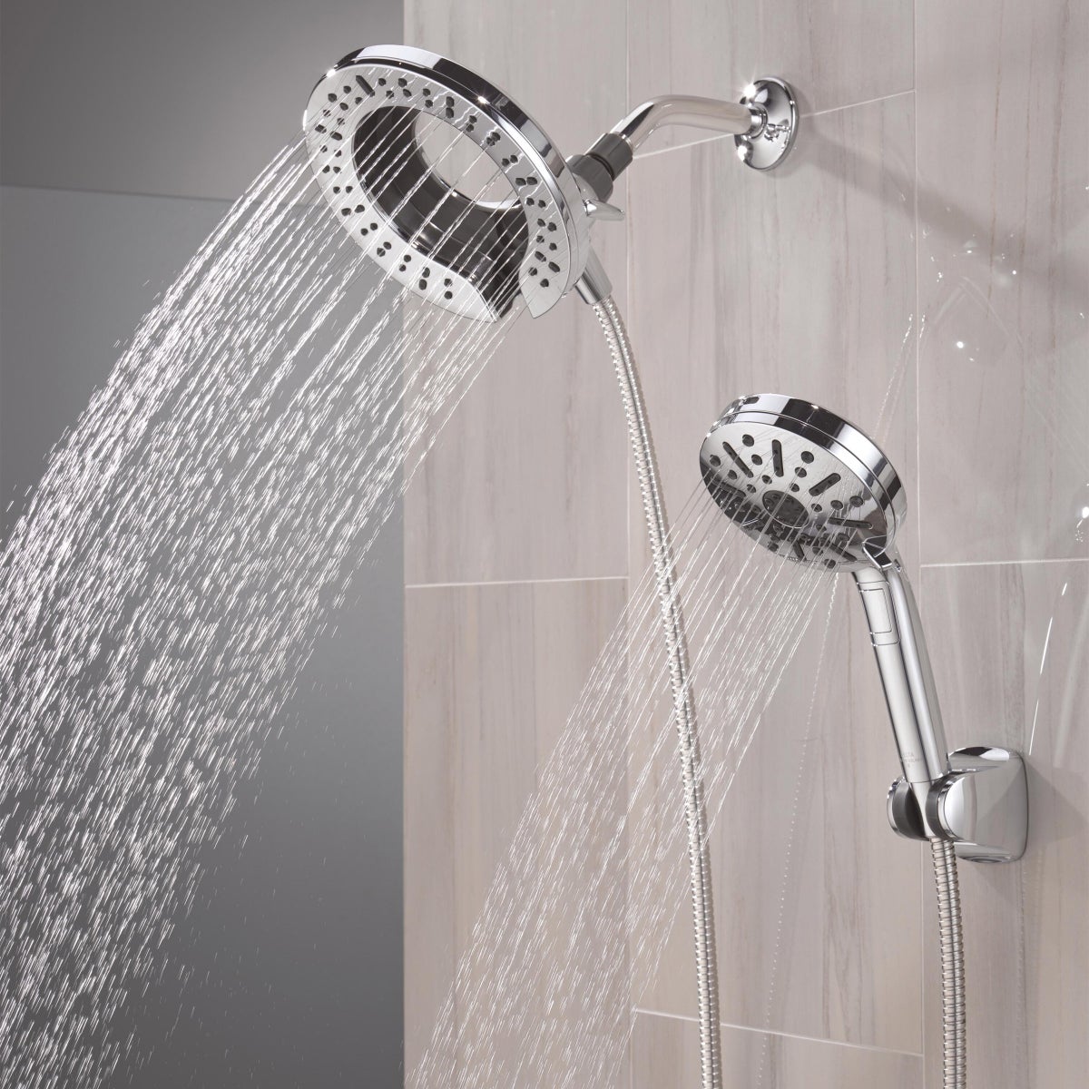 NEW - Delta 6-setting In2ition Hand Shower With ProClean, Chrome