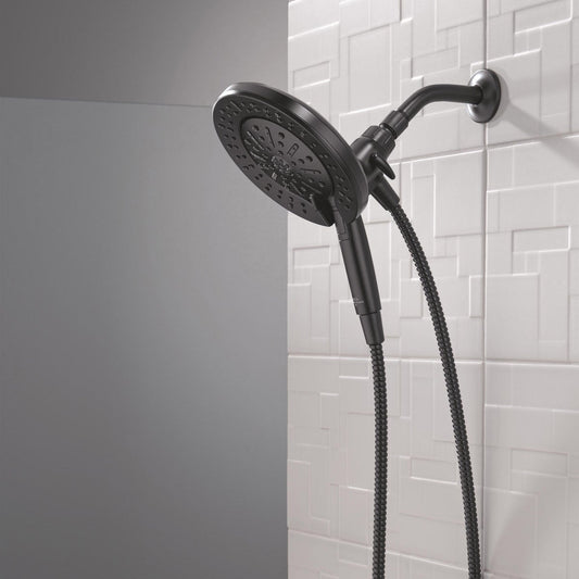 Delta 6-Black setting In2ition Hand Shower With ProClean