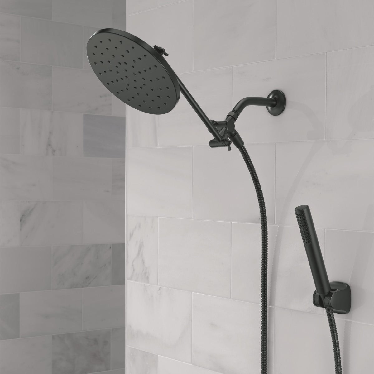 Delta Adjustable Shower Head with Hand Shower