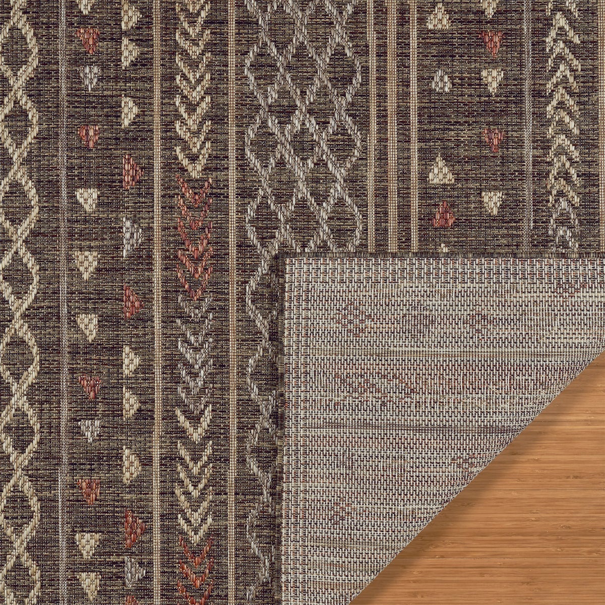 Airen Indoor/Outdoor Rug Collection, Lenore, Rug Size: 5 ft. 3 in. by 7 ft.