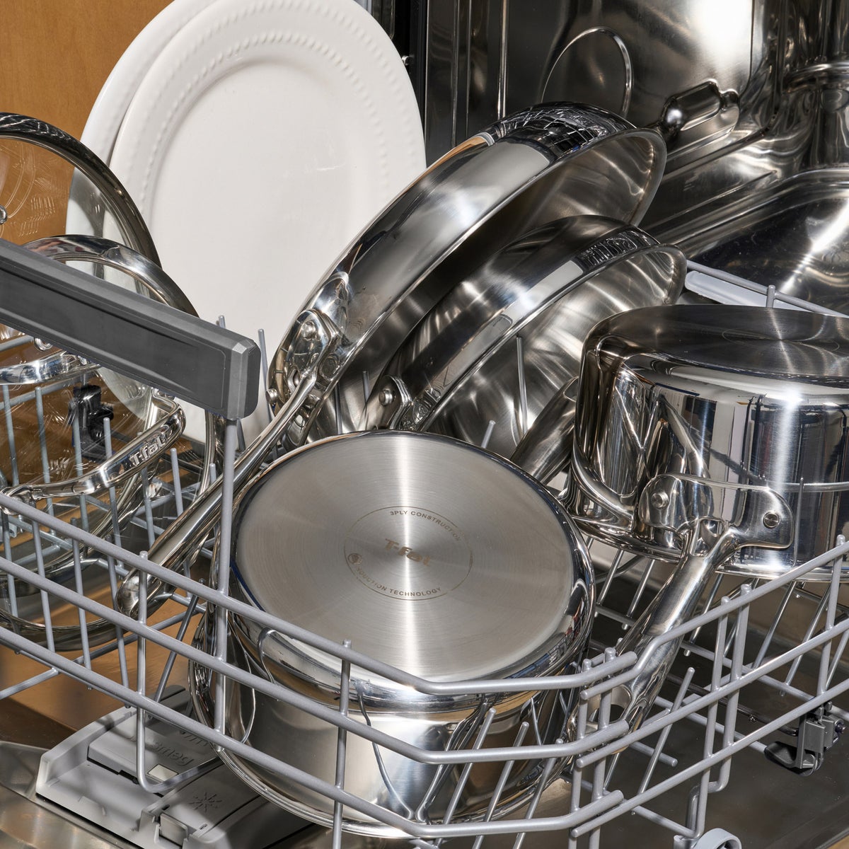 T-fal Tri-Ply 13-piece Stainless Steel Cookware Set