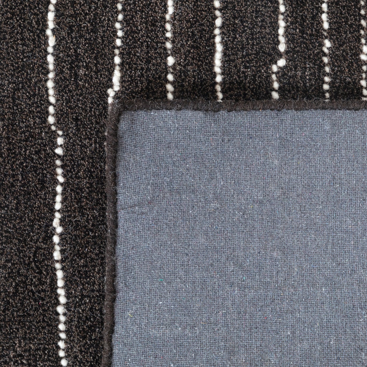 Obeetee Nomad Wool Area Rug Collection, Nina Charcoal  8 ft. 9 in. x 11 ft. 9 in