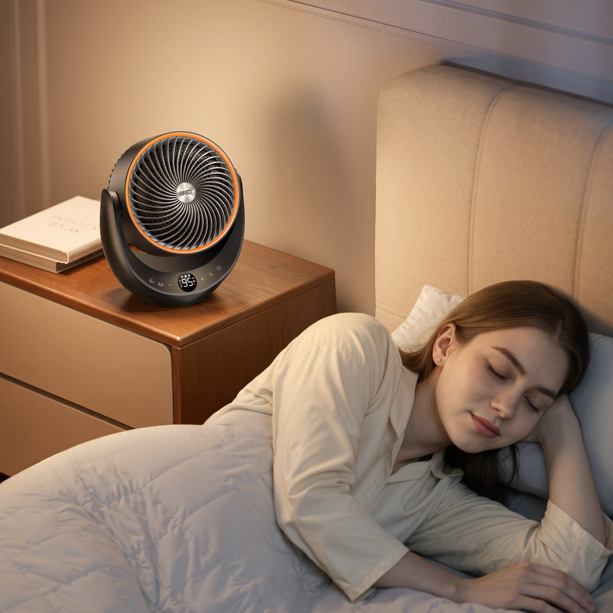 DREO 1500W Portable 3D Automatic Oscillating Ceramic PTC Heater