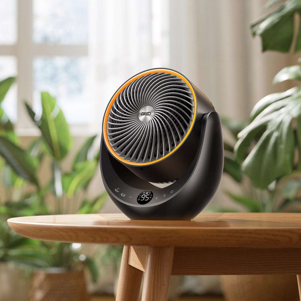 DREO 1500W Portable 3D Automatic Oscillating Ceramic PTC Heater