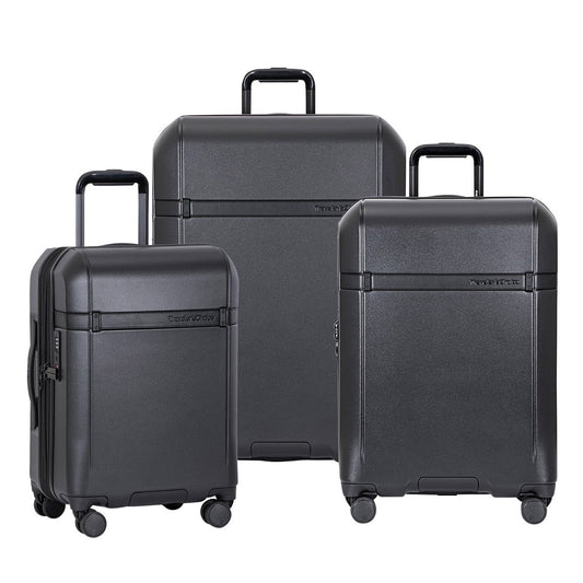 Traveler’s Choice Black Candlewood II 3-piece Expandable Hardside Spinner Luggage Set